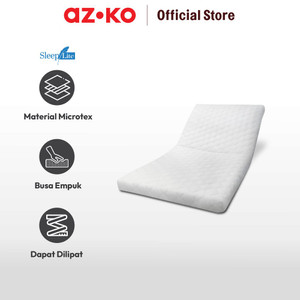 AZKO Sleeplite 100X200X10 cm Kasur Lipat Portable - Biru