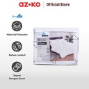 AZKO Sleeplite 160X200 cm Set 5 Pcs Seprai Queen Polyester Classic Bw