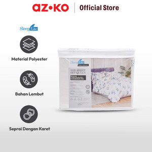 AZKO Sleeplite 160X200 cm Set 5 Pcs Seprai Queen Polyester Flower