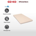 AZKO Sleeplite 100X200X10 cm Kasur Lipat Portable - Krem Beige