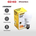 AZKO Krisbow Premier Bohlam Led 12 Watt Warm White - Kuning - Neutral White, 12 Watt