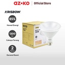 AZKO Krisbow Lumi Bohlam Led Par 38d 13 Watt - Warm White