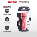 AZKO Powerlite Senter Led Rubber 100lm 2d