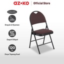 AZKO Soleil Eliana Kursi Lipat - Merah Dark