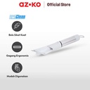 AZKO Proclean Set 4 Pcs Sikat Pebersih Dengan Stand - Abu-Abu