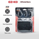 AZKO Otto Klasse Organizer Bagasi Mobil Net - Hitam