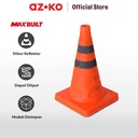 AZKO Maxb 40 Cm Kerucut Lalu Lintas Lipat - Orange