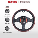 AZKO Otto Klasse Sarung Stir Mobil Red Stripe - Hitam