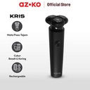 AZKO Kris Alat Cukur Rotary 360 Derajat - Hitam