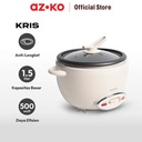AZKO Kris 1.5 ltr Rice Cooker Manual - Putih