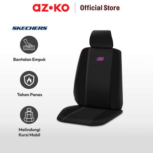 AZKO Skechers Bantalan Kursi Mobil Knit Series - Hitam