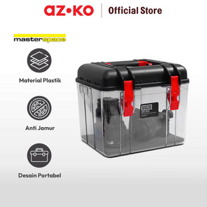 AZKO Masterspace 8.5 Ltr Kotak Penyimpanan Kamera R15 - Hitam