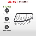 AZKO Stora Rak Sudut Kamar Mandi