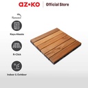 AZKO Rainbodeck 30x30 Cm Quick Deck Acacia Wood Tile