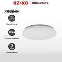 AZKO Krisbow Lampu Langit-Langit Crys Round 36 Watt 3000k - Kuning