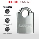 AZKO Krisbow 6 Cm Gembok Stainless Steel Shackle Protect