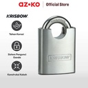 AZKO Krisbow 5 Cm Gembok Stainless Steel Shackle Protect