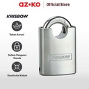 AZKO Krisbow 4 Cm Gembok Stainless Steel Shackle Protect