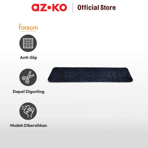 AZKO Forhom 21x76 Cm Alas Pijakan Tangga Antislip Medieval - Abu-Abu