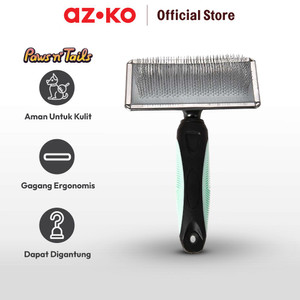 AZKO Paws N Tail Sisir Slicker Ukuran Large