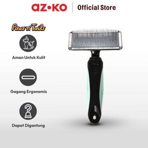 AZKO Paws N Tail Sisir Slicker Ukuran Medium
