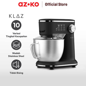 AZKO Klaz 5 Ltr Stand Mixer 800 Watt - Hitam