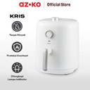 AZKO Kris 3.5 ltr Air Fryer - Putih Alat Masak Goreng Pembuat Makanan Penggoreng Tanpa Minyak Elektronik Dapur