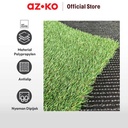 AZKO Arthome 1x3 Mtr Rumput Artifisial Small Roll 2.5 Cm - Hijau