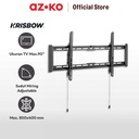 AZKO Krisbow Bracket Tv Tilt 43-90 Inci - Hitam