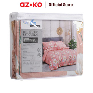 AZKO Sleeplite 160X200 cm Set 5 Pcs Seprai Queen Poly Buttercup - Pink