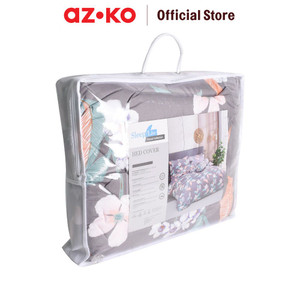 AZKO Sleeplite 210X220 cm Bed Cover Polyester Fmn - Abu-Abu