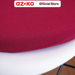 AZKO Forhom 40x40 Cm Bantal Alas Duduk Round - Merah