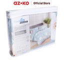 AZKO Sleeplite 120X200 cm Set 3Pcs Seprai Single Polyester Kirei - Biru