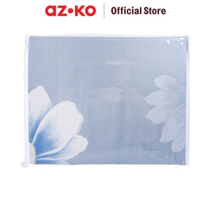 AZKO Sleeplite 160X200 cm Set 5 Pcs Seprai Queen Poly Buttercup - Biru