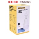 AZKO Krisbow Lumi Bohlam Led Darurat 10 Watt Cool Daylight - Putih