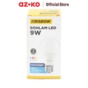 AZKO Krisbow Lumi Bohlam Led 9 Wattt Cool Daylight - Putih