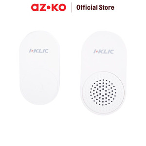 AZKO I-Klic Bel Pintu Nirkabel Plug 311 - Putih