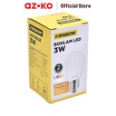 AZKO Krisbow Lumi Bohlam Led 3 Watt - Warm White