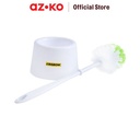 AZKO Krisbow Sikat Toilet Dengan Round Holder Frtb100w - Putih