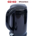 AZKO Klaz 1.7 Ltr Teko Listrik Double Wall - Hitam