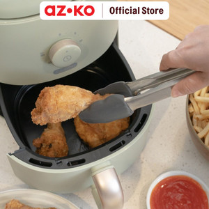 AZKO Memoo 3 ltr Air Fryer Mb-Kz-3001M - Hijau Alat Masak Goreng Pembuat Makanan Penggoreng Tanpa Minyak Elektronik Dapur