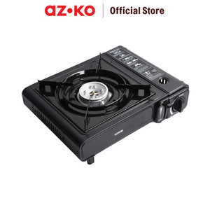 AZKO Kris Kompor Gas Portable Dengan Case - Hitam