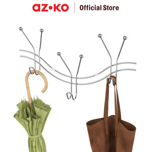 AZKO Stora Bath Gantungan Dinding Stainless Steel Bentuk Y 3 Kait