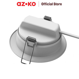 AZKO Krisbow Set 3 Pcs Runden Lampu Downlight Led 15 Watt 6500k 3pk
