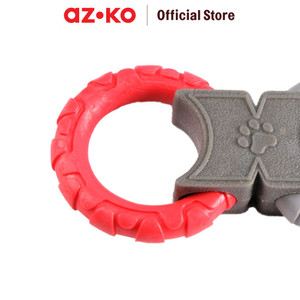AZKO Paws N Tail Mainan Anjing Double Rings