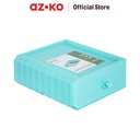 AZKO Stora Laci Penyimpanan Stackable - Biru Muda