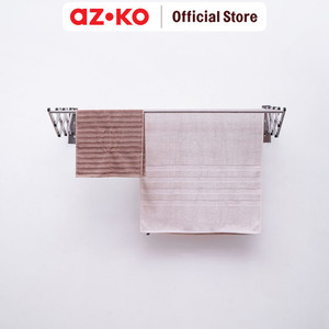 AZKO Stora 120 Cm Jemuran Baju Dinding Stainless Steel