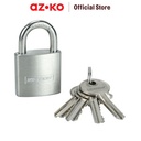 AZKO Krisbow 3.2 Cm Gembok Stainless Steel Brass Cylinder - Silver
