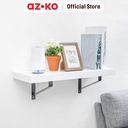 AZKO Masterspace 17 Cm Bracket Rak Dinding Industrial - Hitam