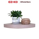 AZKO Masterspace 25 Cm Rak Dinding Sudut - Cokelat Oak